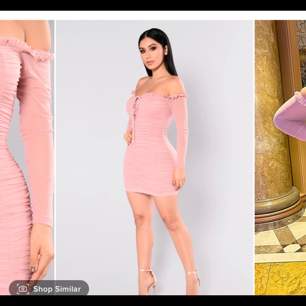 Pink dress